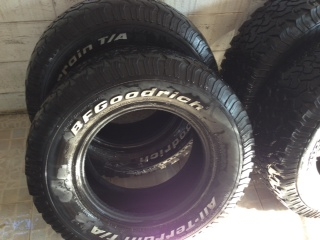 ขายยาง BF A/T 265 70 16 ปี 50 09 ขายยาง BF A/T 265 70 16 ปี 50 09