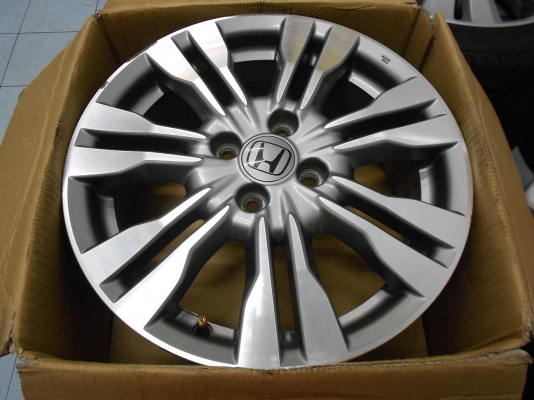 ขายล้อแม็กเปล่า Honda City ขอบ 16(4/100)สภาพดี เดิมๆ สวย ๆ 1 ชุด/ใส่-ถ่วงฟรีค่ะ