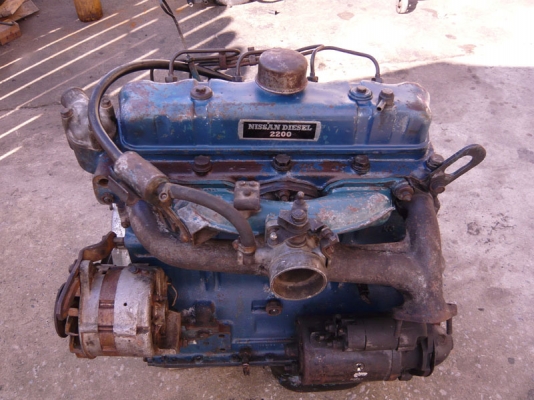 ขายเครื่องยนต์ดีเซล NISSAN SD22 สวยเดิมเครื่องญี่ปุ่น