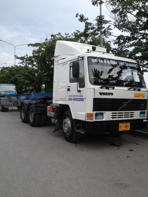 ขายหัวลากVOLVO FL10  เพลาเดียว320แรง พร้อมหางก้างพนัส