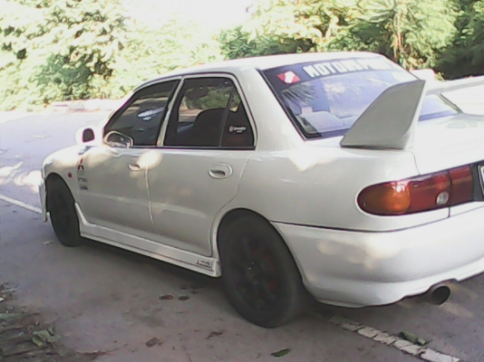 ขาย E-car แต่งอีโว เครื่องเดิม 4g92 ติดแก๊ส lpg