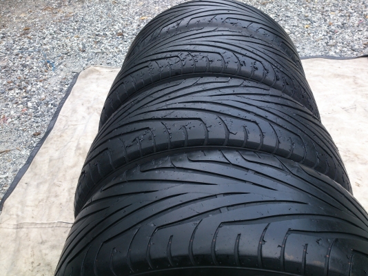 ขายแม็ก TE37 น้ำตาลไหม้  5รู114 พร้อมยาง MAXXIS 225/55R17 ยางปี12 จำนวน 1 ชุด