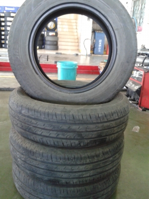 ยางป้ายแดง 175/65R14 Bridgestone Ecopia ปี13 ยางป้ายแดง 175/65R14 Bridgestone Ecopia ปี13