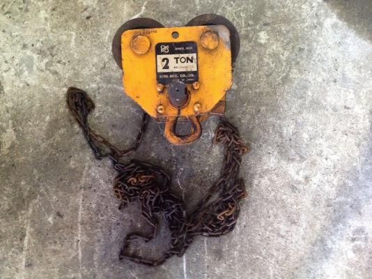 ขายตัวขับเดินรอก ขนาด 2 ตัน Kito สภาพดี มี 2 ตัวครับ