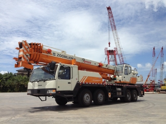ใหม่ล่าสุด ซูมไลอ้อน TRUCK CRANE 55T