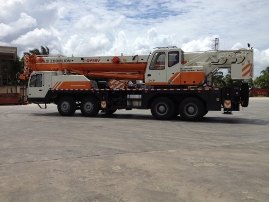 ใหม่ล่าสุด ซูมไลอ้อน TRUCK CRANE 55T