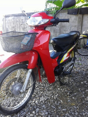 Honda Wave 100 สีแดง ดำ สวยมาก หายยากสภาพนี้ พร้อมใช้