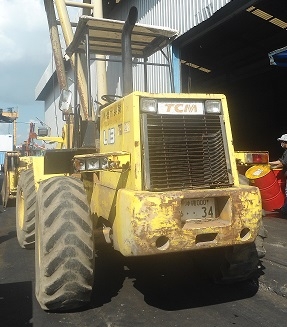 ขายรถตักล้อยาง TCM