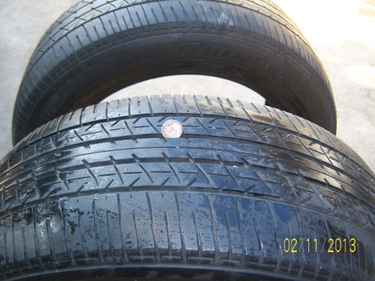 ขายยาง บริสโตน  215 55 17