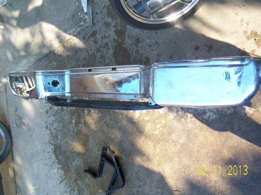 กันชนท้าย นาวาร่า ของเดิมติดรถ