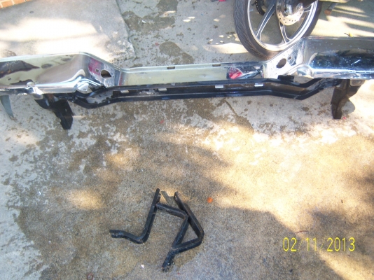 กันชนท้าย นาวาร่า ของเดิมติดรถ