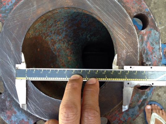 ขายหัวปั้มน้ำ Ebara ขนาด เข้า 6 นิ้ว ออก 5 นิ้ว ใบพัดเหล็กหล่อ สภาพสวย พร้อมใช้งาน