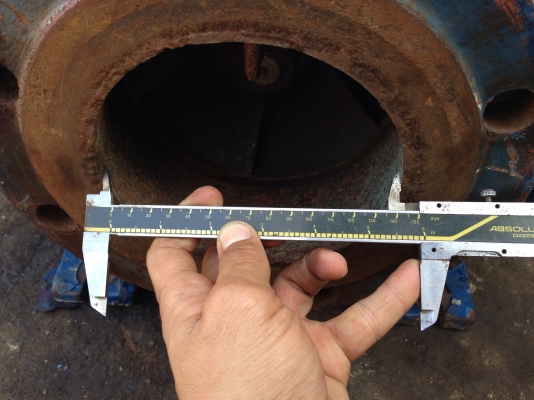 ขายหัวปั้มน้ำ Ebara ขนาด เข้า 6 นิ้ว ออก 5 นิ้ว ใบพัดเหล็กหล่อ สภาพสวย พร้อมใช้งาน