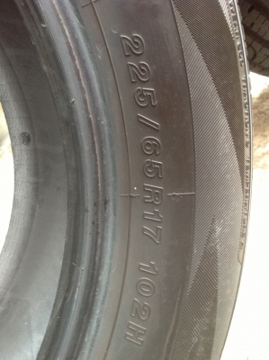 ยางใหม่มือสอง 17/65/255 yoko