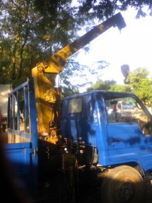 รถแท้ห้างๆหกล้อไดน่า  115 แรงติดเครนทานาโด2.9 ตันรถสวยแจ่มๆ