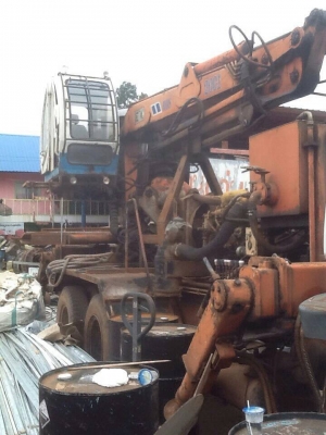 ขายเครน JCM 6ตัน พร้อมหัวขะยุ้มเหล็ก