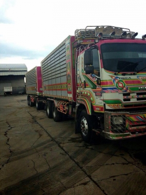 ขายรถสิบล้อ Isuzu DECA 360 คอกเกษตร ดั้ม มิเนียมแม่ลูก ปี52 กะบะ สหกิจ