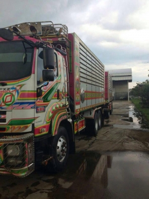 ขายรถสิบล้อ Isuzu DECA 360 คอกเกษตร ดั้ม มิเนียมแม่ลูก ปี52 กะบะ สหกิจ