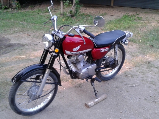 ขาย CB100 Nobook  เดิมๆเก็บงานแล้ว