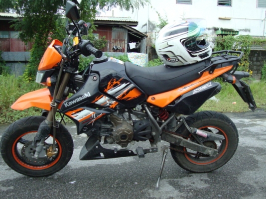 ขายksr สีส้ม ลายใหม่ รถออก ปี 2012 วิ่งน้อย  43800.-