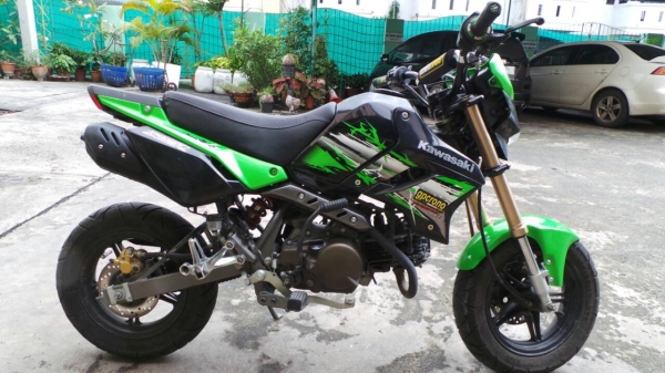 KSR สีเขียว ปี 55