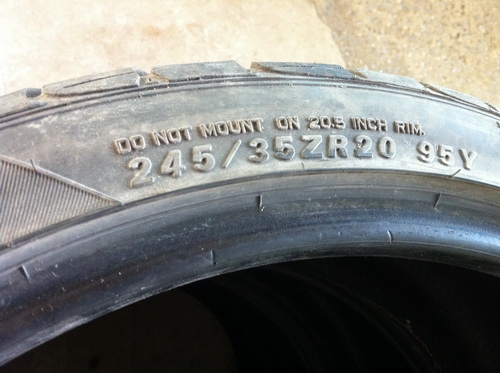 ขายยางFALKEN 245-35-20
