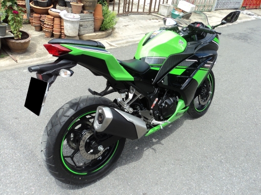ขายถูก Ninja 250 2013 $128,000จ้า พร้อมโอนรถใช้น้อย  *วิ่ง ได้หมื่นต้นๆ