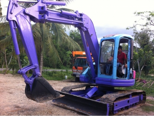 ขายรถขุด Komatsu pc 75 uu-2 เครื่องดี ปั๊มแรงไม่โหลด พร้อมใช้งาน 087-2976734 ลดเหลือ 500000 บาท