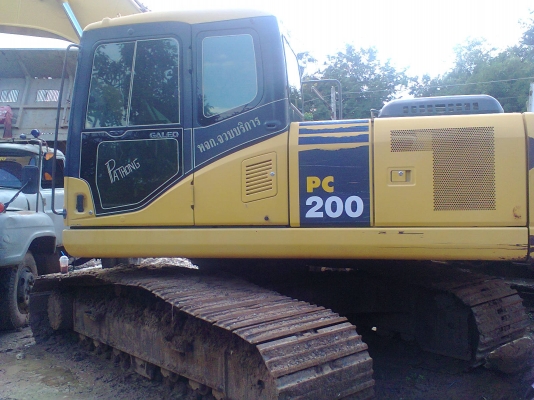 ขายแม็คโคร โคมัตสุ PC200 รุ่น7 ทะเบียนเต็ม เล่มพร้อมโอน เลขไมล์9,000 รถพร้อมใฃ้งาน ขายเพราะไม่ค่อยได้ใฃ้งาน