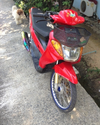 ขายNOUVOเก่าล้อDIDแท้ปั้มหน้า จานหมุดรถสีแดงหล่อพอไปวัดไปวาลูกCBชัก3ขับมันสนุกๆๆ19000