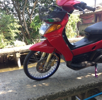 ขายNOUVOเก่าล้อDIDแท้ปั้มหน้า จานหมุดรถสีแดงหล่อพอไปวัดไปวาลูกCBชัก3ขับมันสนุกๆๆ19000