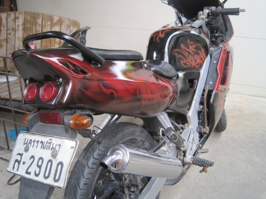 nsr150rr ทำสีแอร์บรัช