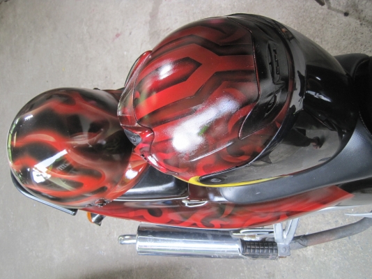 nsr150rr ทำสีแอร์บรัช