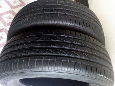 ยาง bridgestone duler HP sport 225 65 17 1 คู่ ปี 10 ไม่มีปะ