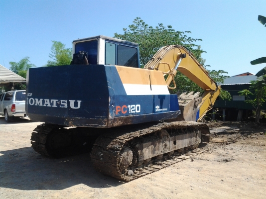 ขายแม็กโครKOMATSU PC-100 -5 รถสวยพร้อมใช้เอกสารอินวอยไฟฟ้าเต็ม