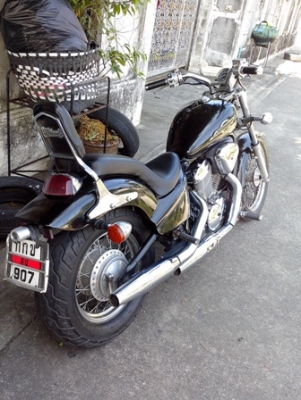 ขายsteed400 ทะเบียนโอนนอก พร้อมชุดโอนครับ รถเดิมเครื่องดีสวยๆ