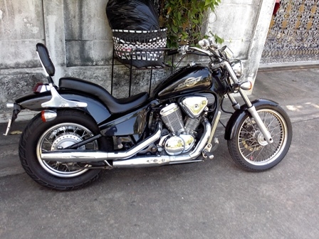 ขายsteed400 ทะเบียนโอนนอก พร้อมชุดโอนครับ รถเดิมเครื่องดีสวยๆ