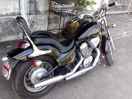 ขายsteed400 ทะเบียนโอนนอก พร้อมชุดโอนครับ รถเดิมเครื่องดีสวยๆ