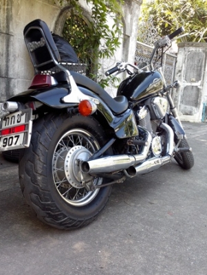 ขายsteed400 ทะเบียนโอนนอก พร้อมชุดโอนครับ รถเดิมเครื่องดีสวยๆ