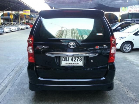 ขายด่วน TOYOTA AVANZA 1.5S 2009