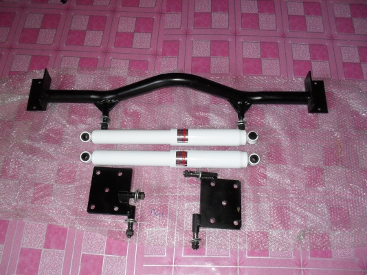 ขายอุปกรณ์โช๊คไขว้สำเร็จรูปไม่ต้องเชื่อมตัวถังรถครับ(มีสิทธิบัตร)