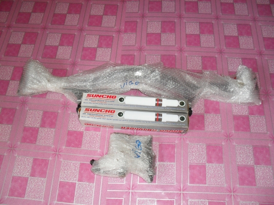 ขายอุปกรณ์โช๊คไขว้สำเร็จรูปไม่ต้องเชื่อมตัวถังรถครับ(มีสิทธิบัตร)