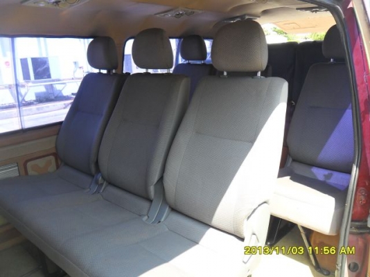 ขายรถคู้โตโยต้าไฮเอชเครื่อง3Yเกียร์คอเดิมติดแก๊สLPGพวงมาลัยเพาเวอร์ภายในทำใหม่ทั้งคันทีวีเพดาน10"แม็ก15รถขับดีมากขายถูกๆครับ