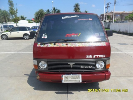 ขายรถคู้โตโยต้าไฮเอชเครื่อง3Yเกียร์คอเดิมติดแก๊สLPGพวงมาลัยเพาเวอร์ภายในทำใหม่ทั้งคันทีวีเพดาน10"แม็ก15รถขับดีมากขายถูกๆครับ