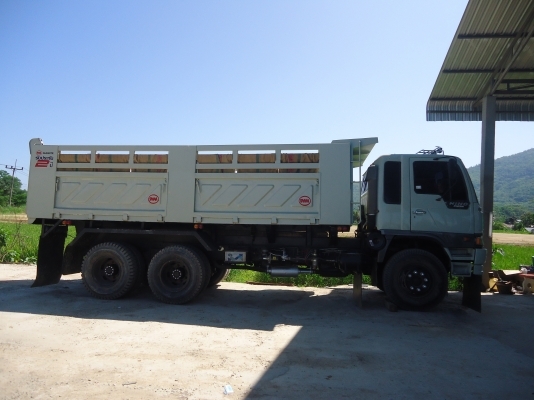 ขายรถสิบล้อ HIno Fm3m  ปี39 ดั้ม สามมิตรรอนเฉียง รถพร้อมใช้งาน