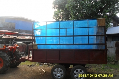 เทลเลอร์ บรรทุก ล้อเรียง สำหรับรถไถ