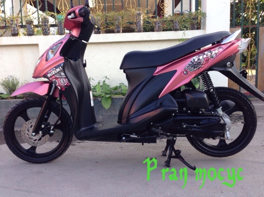 ขาย suzuki nex สีชมพู ปี2555