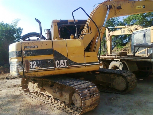 รถแบคโฮ CAT 312 V2 รุ่น บูม อาร์มยาวพิเศษ รถสวยสีเดิม ๆ พร้อมใช้งาน มีทะเบียนครบ.