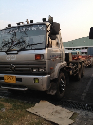 ขายหัวลากNISSAN UD 290 เทอร์โบ พร้อมหางก้างพนัส