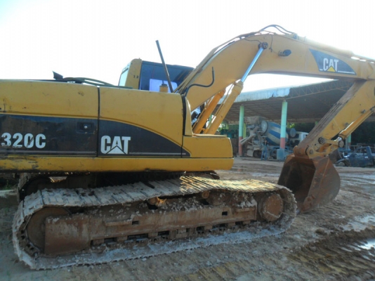 Catterpillar 320C  ไฟฟ้าครบ เอกสารครบ ช่วงล่าง 80\% ทำงานได้เลย